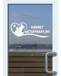 Naklejka: Gabinet weterynaryjny