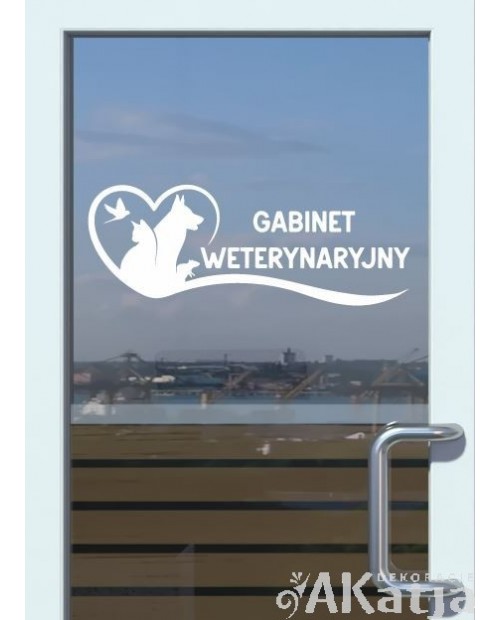 Naklejka: Gabinet weterynaryjny