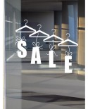Naklejka wieszaki: Sale
