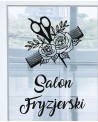Naklejka samoprzylepna: Salon fryzjerski