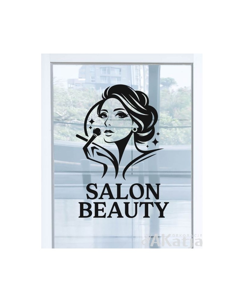 Naklejka samoprzylepna: Salon Beauty