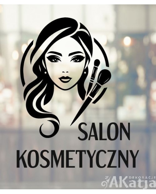 Naklejka samoprzylepna: Salon Kosmetyczny