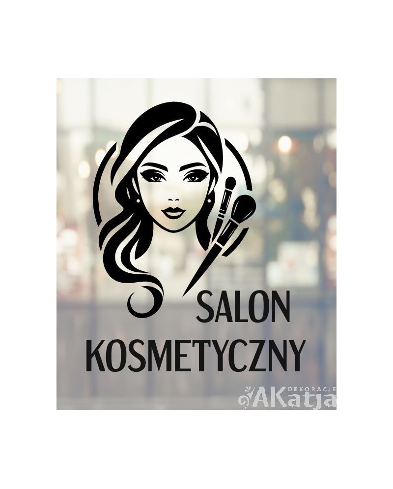 Naklejka samoprzylepna: Salon Kosmetyczny