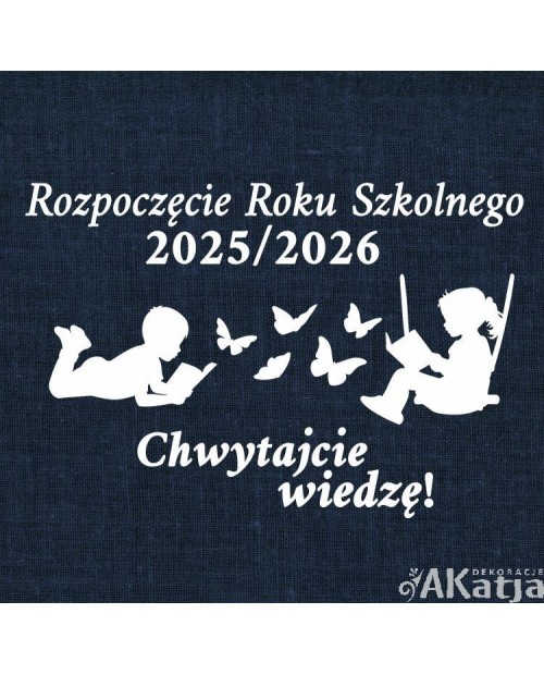Rozpoczęcie Roku Szkolnego 2025/2026- wycinanka z kartonu