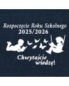 Rozpoczęcie Roku Szkolnego 2025/2026- wycinanka z kartonu