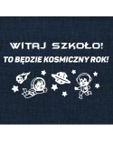To będzie kosmiczny rok!- wycinanka z kartonu