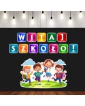 Witaj szkoło!- zestaw dekoracji do gazetek szkolnych