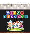 Witaj szkoło!- zestaw dekoracji do gazetek szkolnych