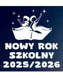 Nowy rok szkolny - wycinanka z kartonu