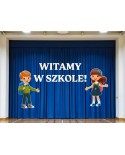 Witamy w szkole - zestaw dekoracji do gazetek szkolnych