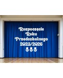Rozpoczęcie Roku Przedszkolnego - wycinanka z kartonu