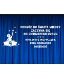 Podróż do świata wiedzy- wycinanka z kartonu