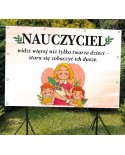 Nauczyciel widzi więcej... - baner na dzień nauczyciela