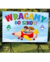 Wracamy do szkoły - baner na rozpoczęcie roku szkolnego