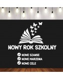 Nowy Rok Szkolny- wycinanka z kartonu