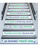 Naklejki na schody: Jak zbudować pewność siebie