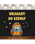 Wracamy do Szkoły - zestaw dekoracji do gazetek szkolnych