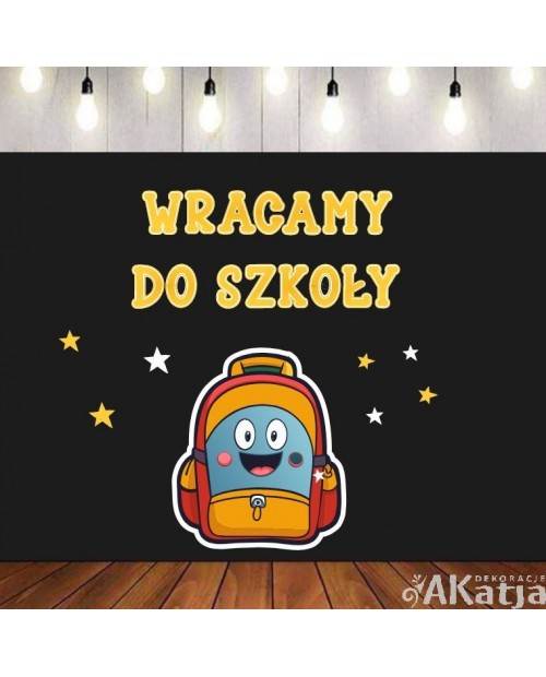 Wracamy do Szkoły - zestaw dekoracji do gazetek szkolnych