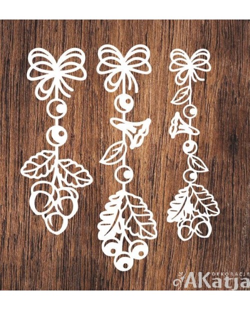 Jesienna girlanda- wycinanka z kartonu