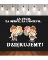 Za trud, za serce,za uśmiech...- zestaw dekoracji do gazetek szkolnych
