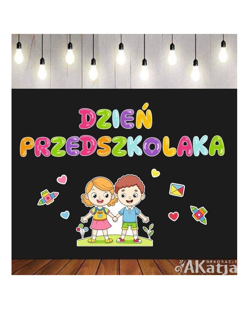 Dzień Przedszkolaka- zestaw dekoracji do gazetek szkolnych