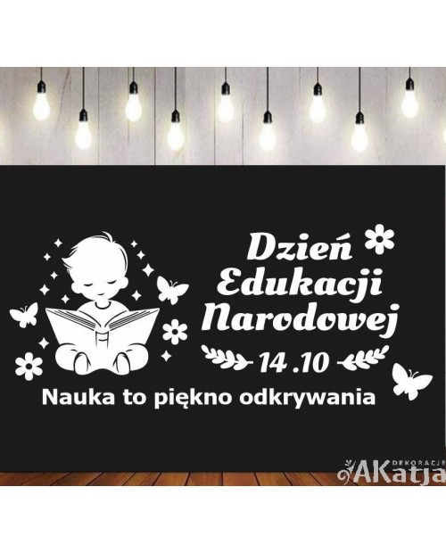 Dzień Edukacji Narodowej- wycinanka z kartonu