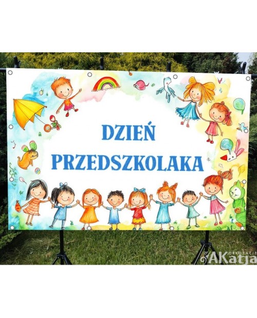 Dzień Przedszkolaka- baner do szkoły i przedszkola
