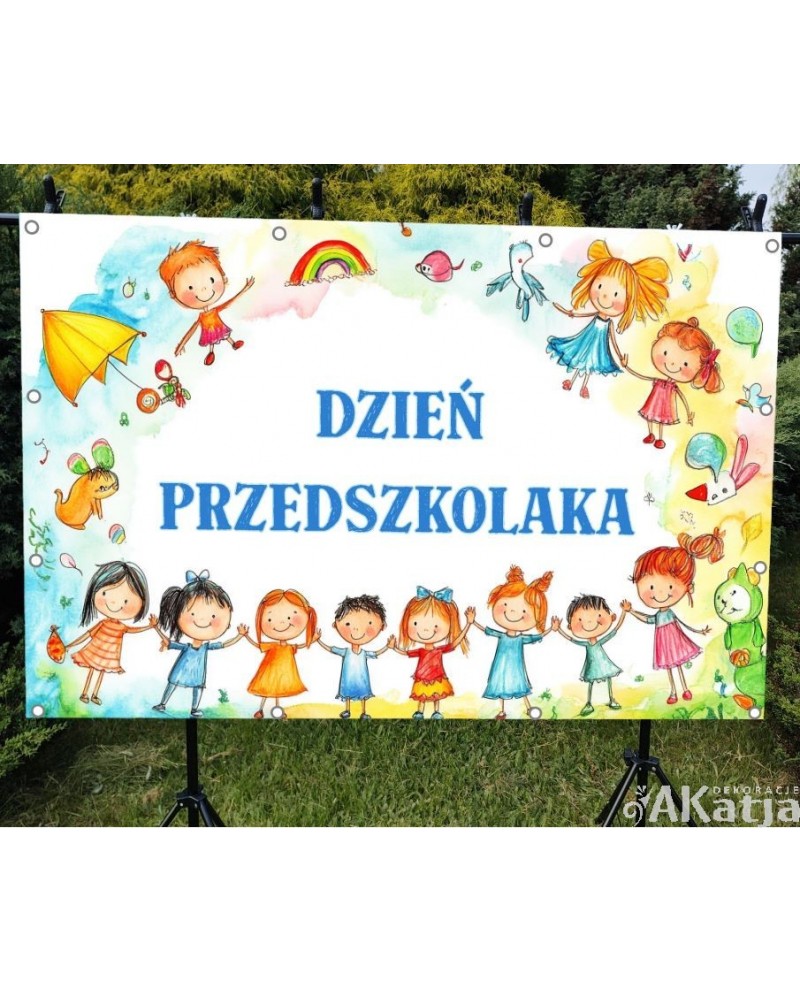 Dzień Przedszkolaka- baner do szkoły i przedszkola
