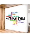 Matematyka- naklejka na ścianę