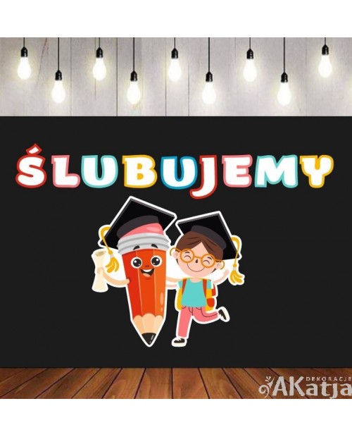 Ślubujemy- zestaw dekoracji do gazetek szkolnych