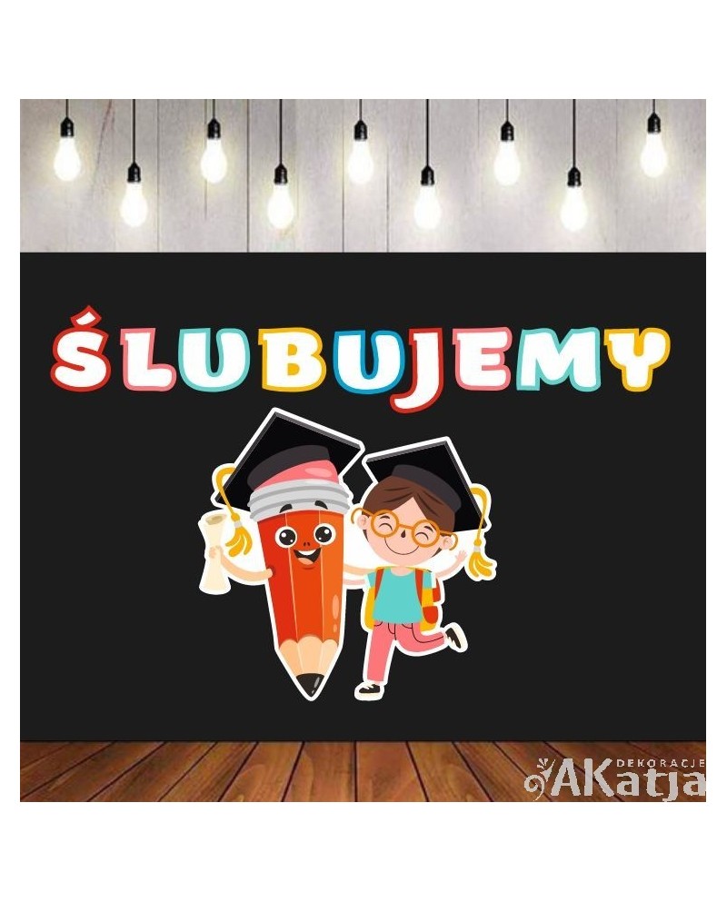 Ślubujemy- zestaw dekoracji do gazetek szkolnych