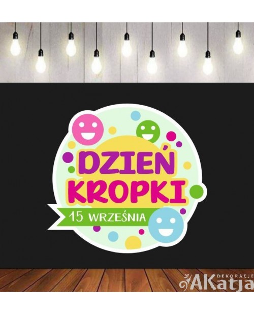 Dzień Kropki- zestaw dekoracji do gazetek szkolnych