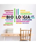Biologia- naklejka na ścianę