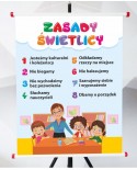 Plansza- Zasady świetlicy