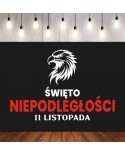 Święto Niepodległości 11 Listopada- wycinanka z kartonu