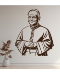Papież Leon XIV: naklejka na ścianę