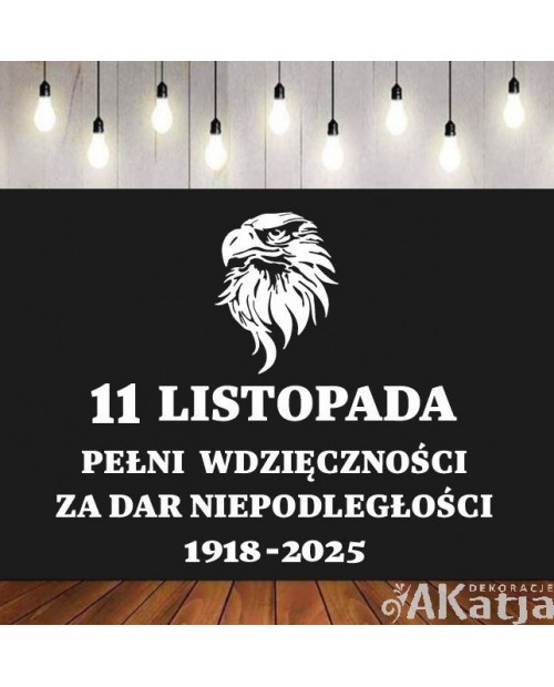 Zestaw: Orzeł 11 Listopada- wycinanka z kartonu