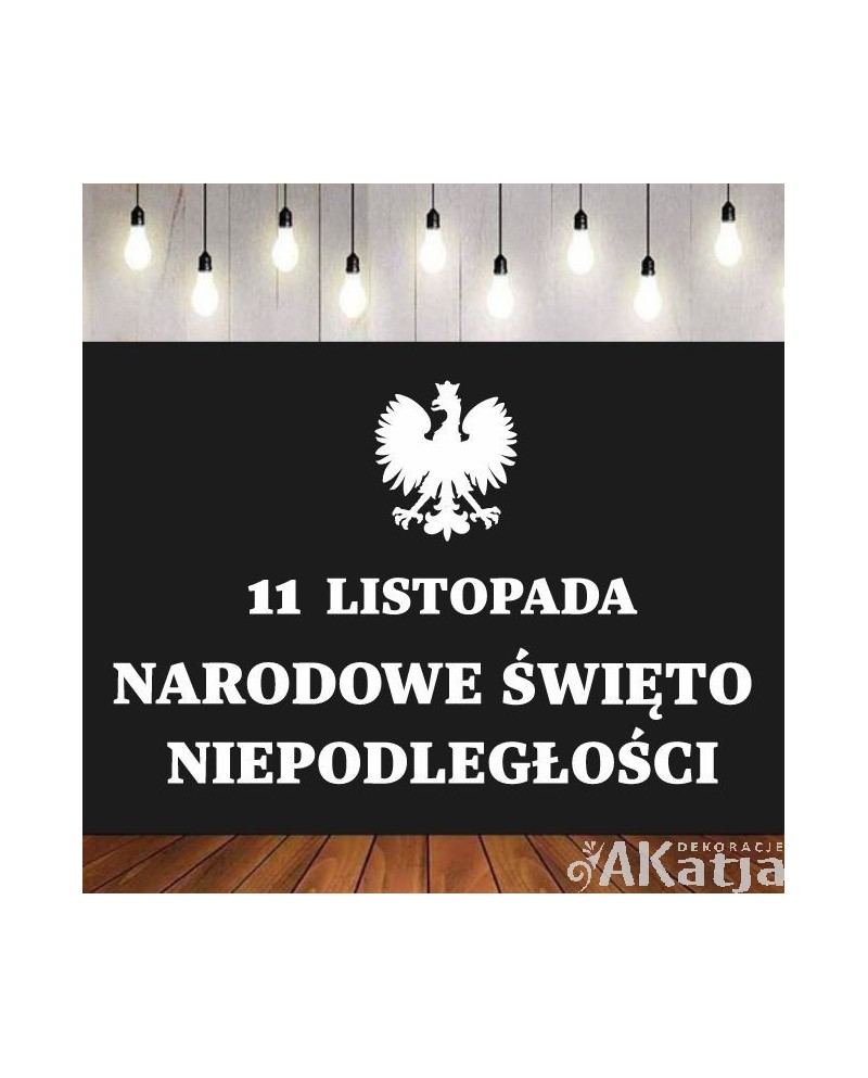 Narodowe Święto Niepodległości -wycinanka z kartonu
