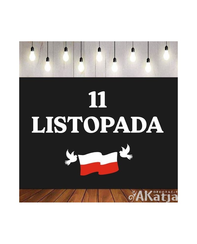 11 listopada- wycinanka z kartonu