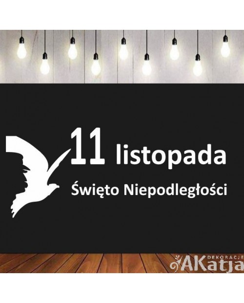 11 Listopada Święto Niepodległości- wycinanka z kartonu