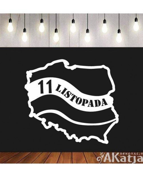 11 Listopada- wycinanka z kartonu
