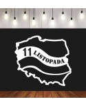11 Listopada- wycinanka z kartonu