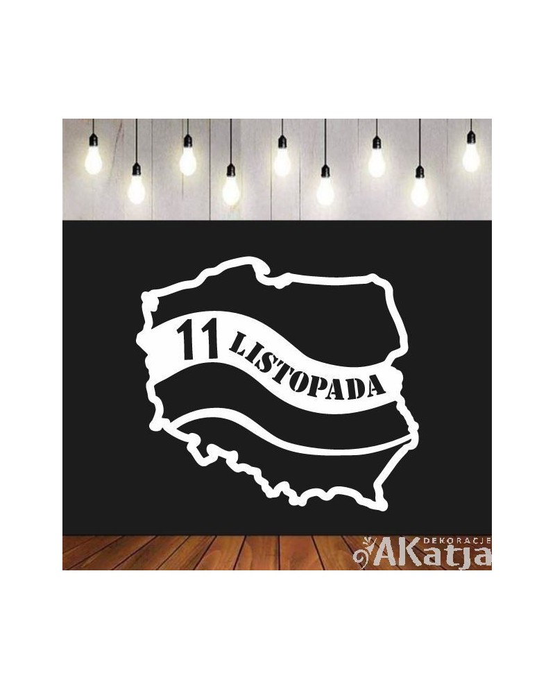11 Listopada- wycinanka z kartonu