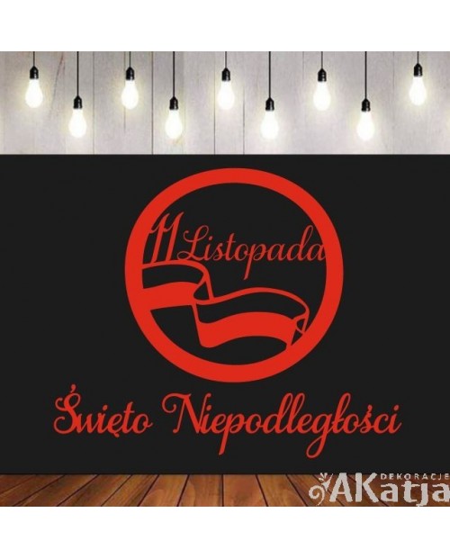11 Listopada Święto Niepodległości- wycinanka z kartonu
