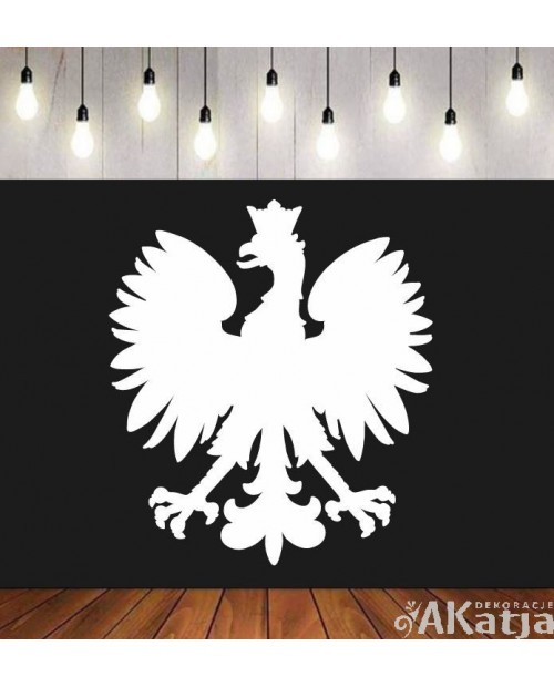 Orzeł Biały- wycinanka z kartonu