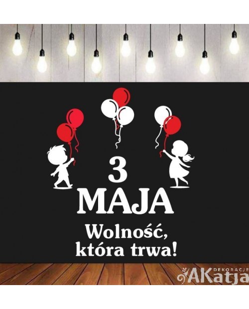 3 maja: Wolność, która trwa!- wycinanka z kartonu