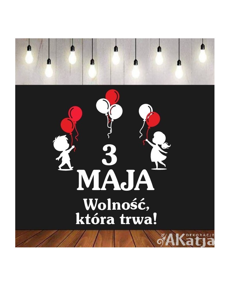 3 maja: Wolność, która trwa!- wycinanka z kartonu