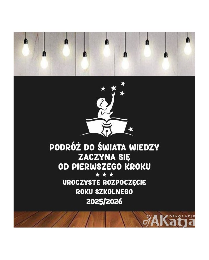 Podróż do świata wiedzy- wycinanka z kartonu