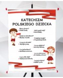 Plansza- Katechizm polskiego dziecka” (Kto ty jesteś? Polak mały...)