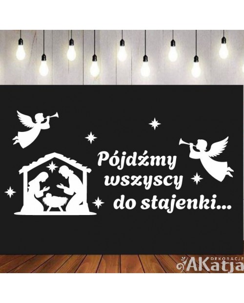 Pójdźmy wszyscy do stajenki... wycinanka z kartonu